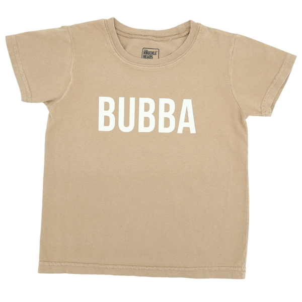 front image of bubba caramel child t-shirt