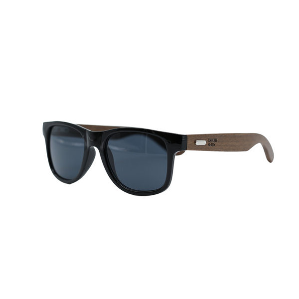 Hunnington-Walnut Sunglasses For Kids