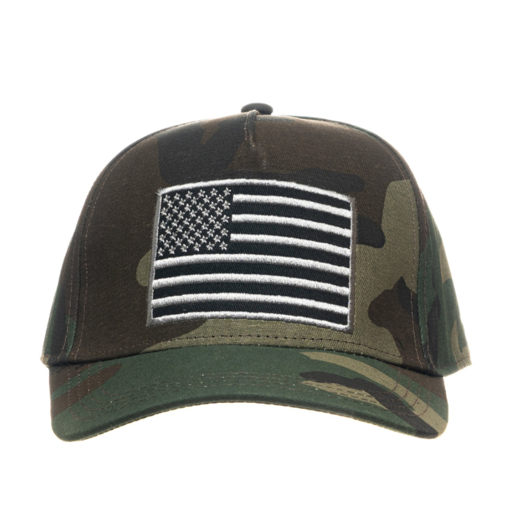 Youth Light Blue American Flag Hat