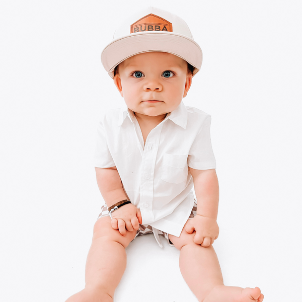 white short sleeve shirt for boys baby toddler infant nino camisa